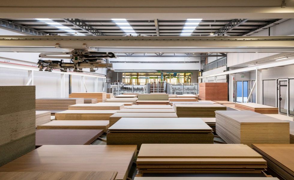 MARTINEZ OTERO “vuela” con su almacén inteligente de HOMAG