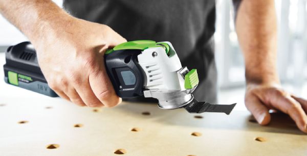 FESTOOL lanza al mercado el nuevo oscilante OSC 18 a batería