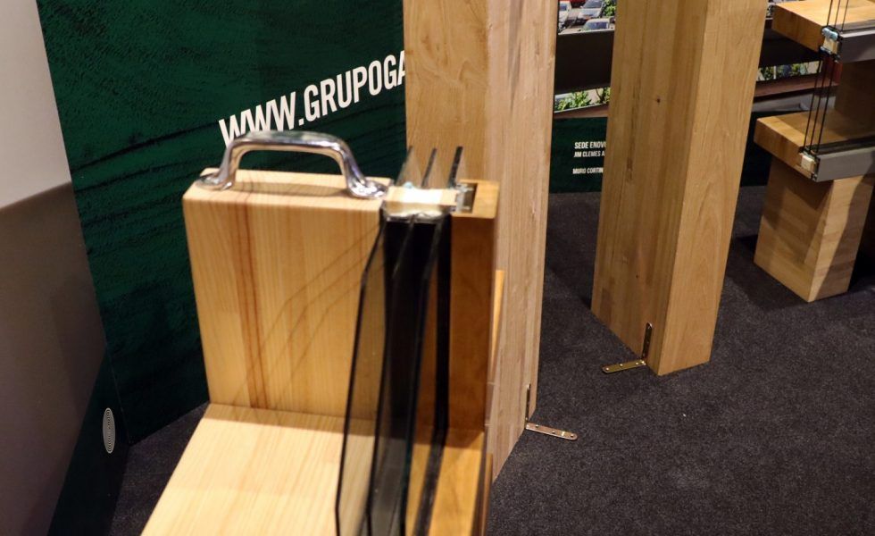 GAMIZ exhibió en A&W Madrid su muro cortina en madera para fachadas