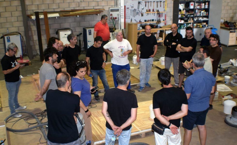Curso sobre pavimentos de madera para profesores de Formación Profesional de Madrid
