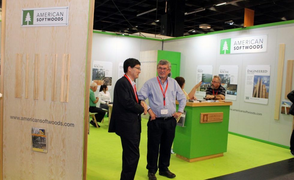 Las ventas de maderas de coníferas estadounidenses a la Unión Europea fueron de 26.8 M$ en 2018