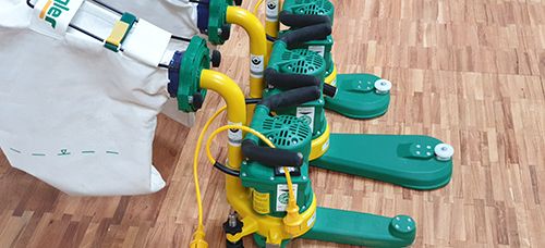 FLIP®: La primera lijadora de orillas y rincones con comprobación de carga de polvo de madera