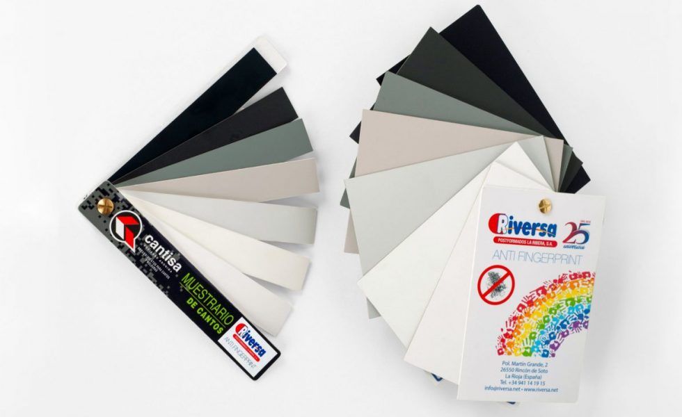 CANTISA ya dispone de cantos para la gama Anti Fingerprint de RIVERSA