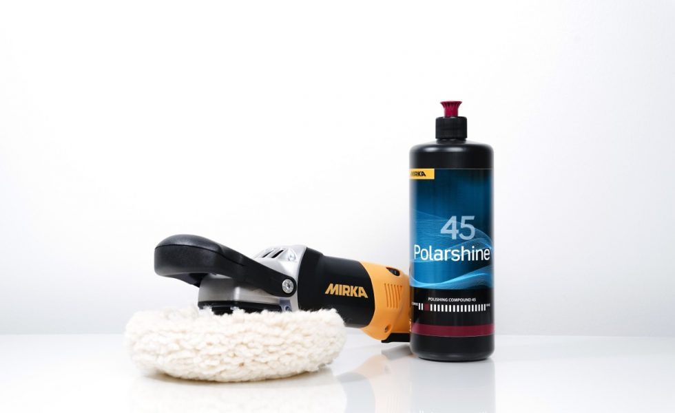 Potencia de corte y alto brillo con el nuevo Polarshine 45 de MIRKA