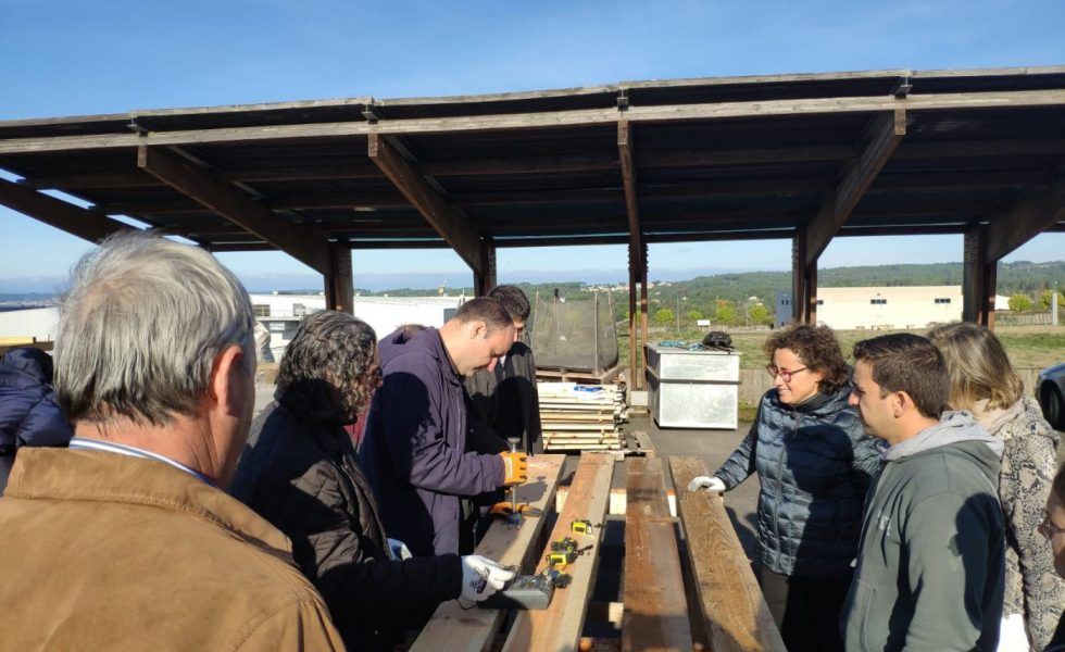 CIS Madeira forma a los aserraderos en la caracterización de la madera de uso estructural para construcción