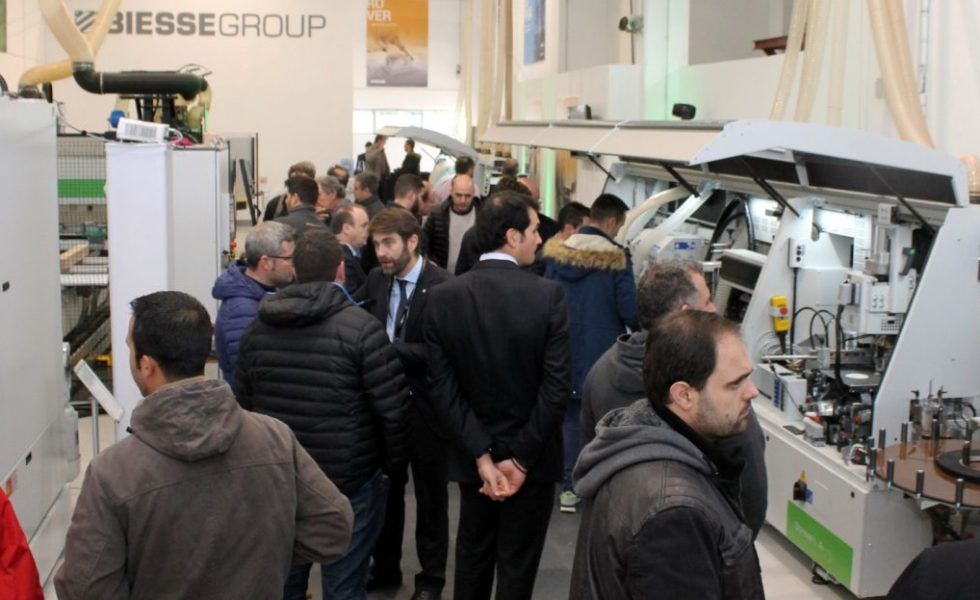 Multitudinaria felicitación a BIESSE Ibérica por su 20 Aniversario