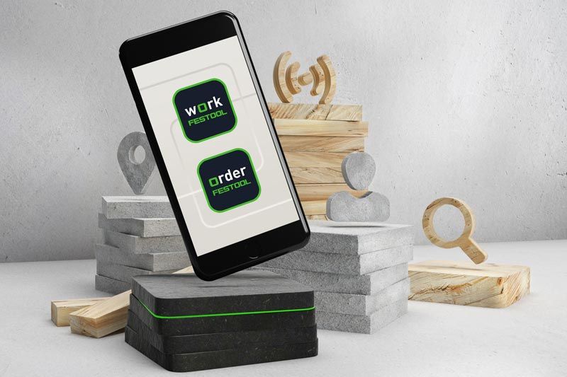 Nuevas aplicaciones FESTOOL Work y FESTOOL Order