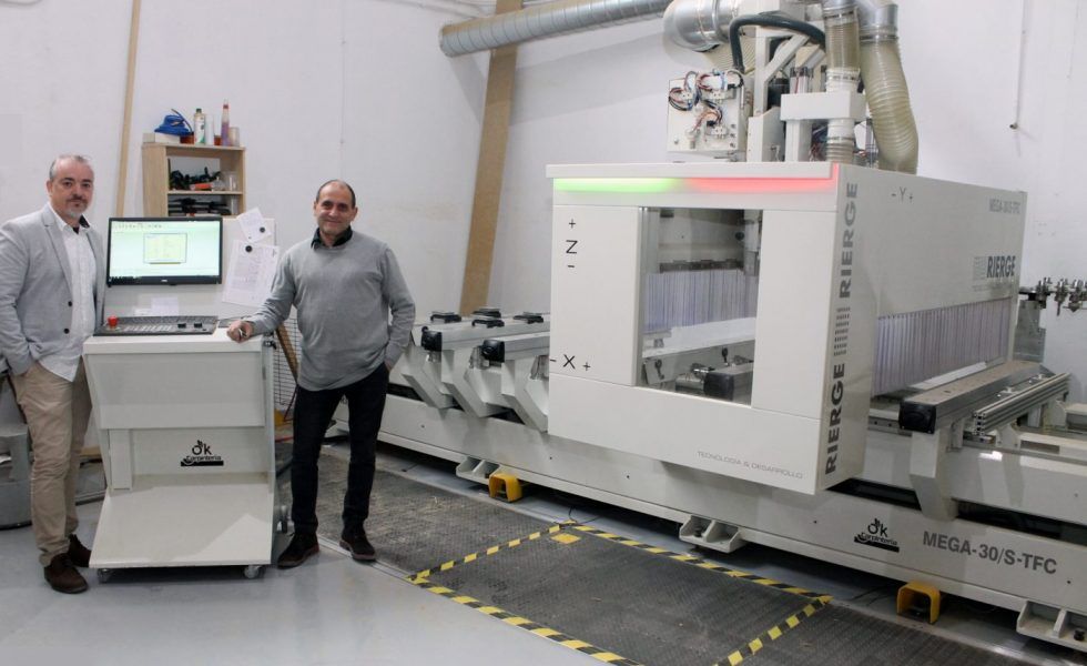 OK CARPINTERIA: “Gracias a RIERGE, hacemos cosas distintas”