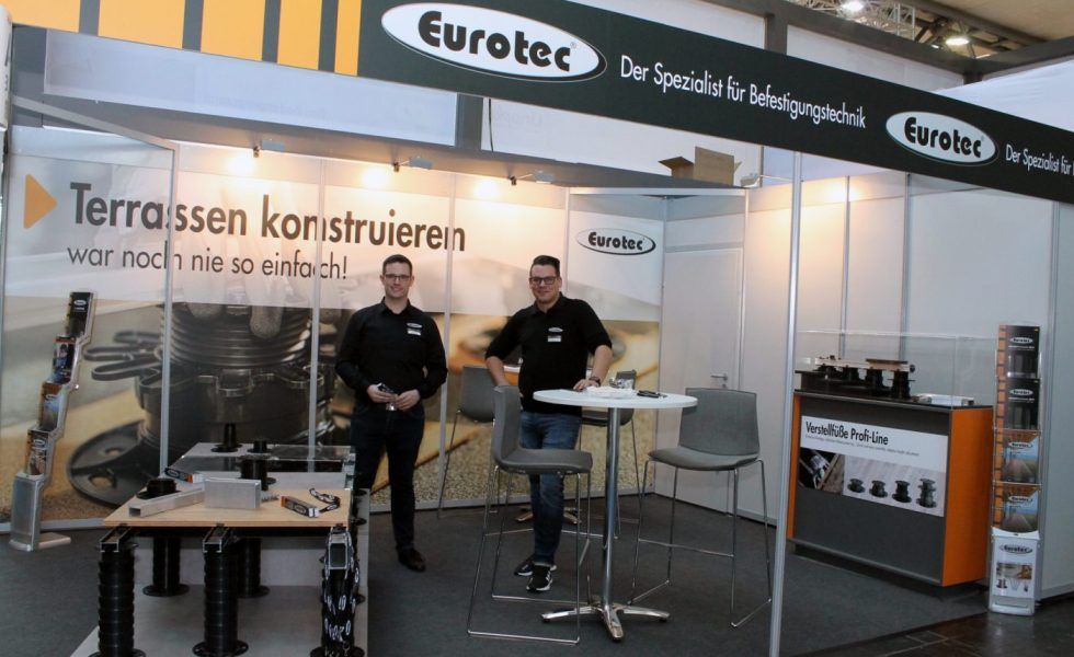 EUROTEC, presente en DOMOTEX con sus productos para terrazas y exteriores