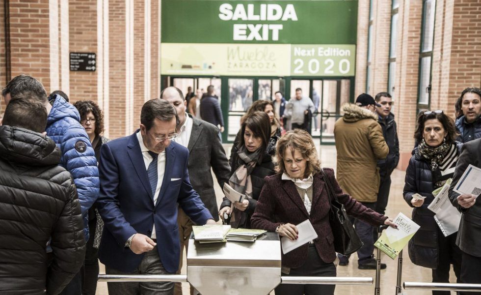 Récord de visitantes inscritos a la FERIA DEL MUEBLE DE ZARAGOZA