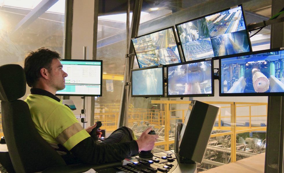 Tecnología y automatización en el aserrío, control de temperatura y otras variables