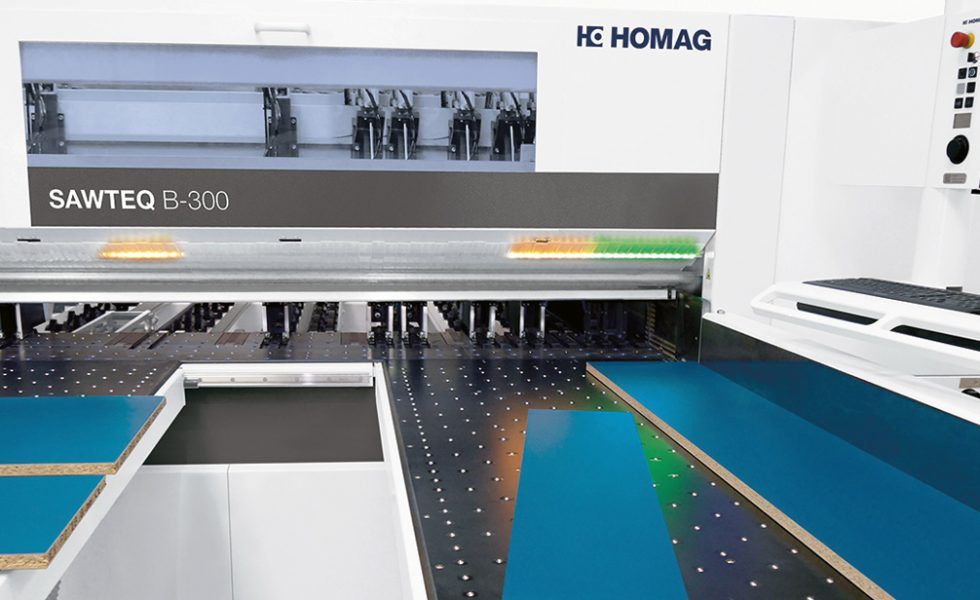 HOMAG garantiza máxima productividad en el corte del tablero