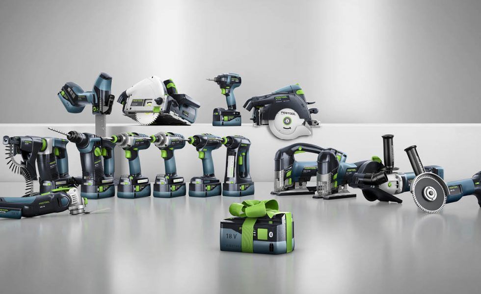 Consiga una batería Bluetooth de FESTOOL gratis