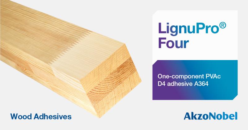 LignuPro® Four, adhesivo para madera de AKZONOBEL