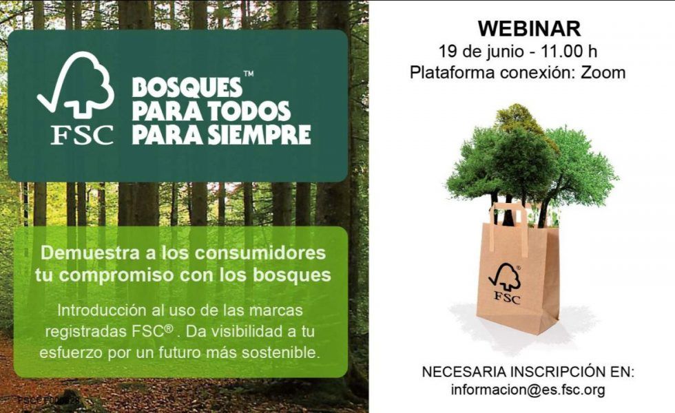 Primer webinar sobre el uso de marcas registradas FSC®