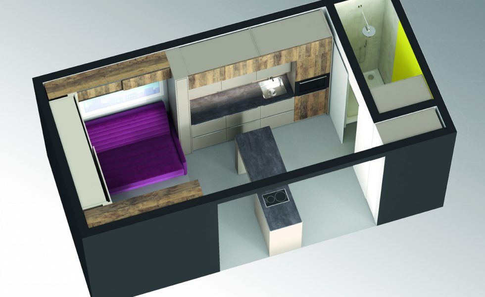 Poco espacio habitable no es sinónimo de escasa calidad de vida