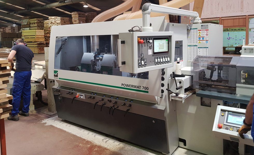 SIEROLAM ahorra tiempo, madera y dinero con su nueva moldurera WEINIG Powermat 700