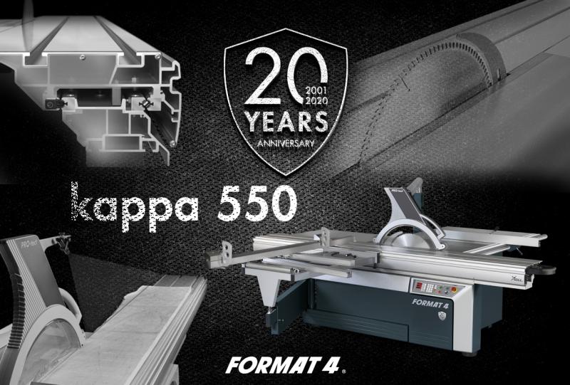 Promoción 20 aniversario de FORMAT 4: kappa 550 edición 2020