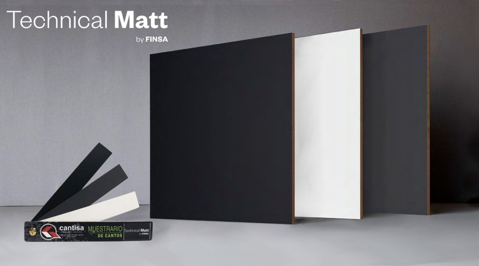 CANTISA consigue los cantos para los nuevos paneles decorativos ultra mate de FINSA
