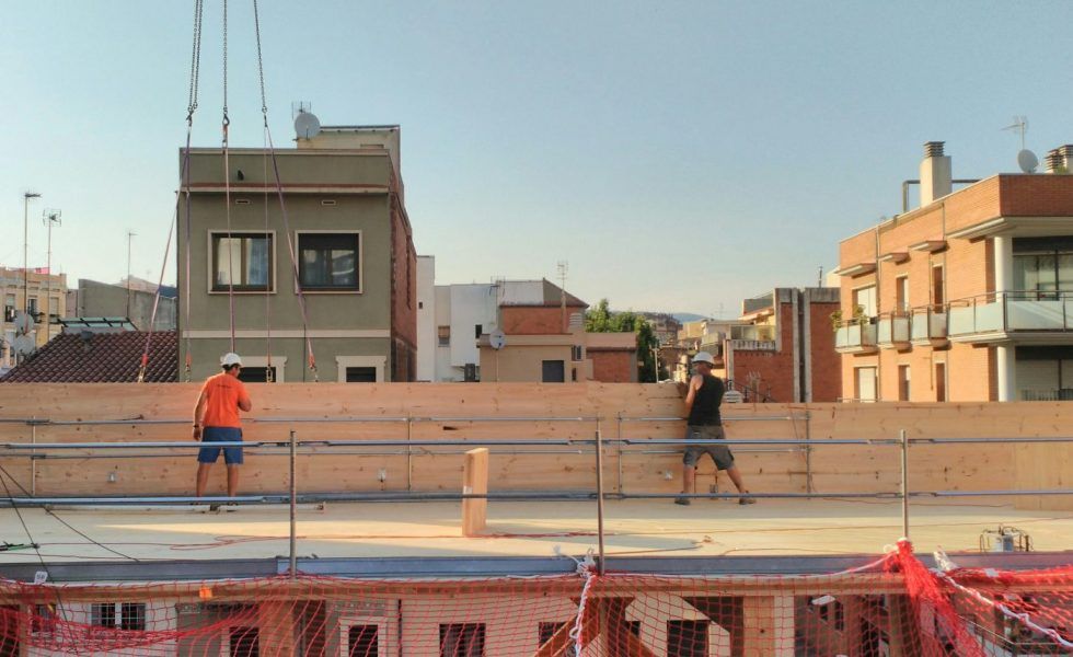 Numerosos países están potenciando la construcción con madera, para paliar el cambio climático