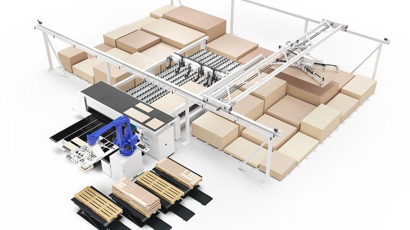 intelliOptimizer Stacking: la nueva herramienta de HOMAG creada a partir del algoritmo de apilamiento