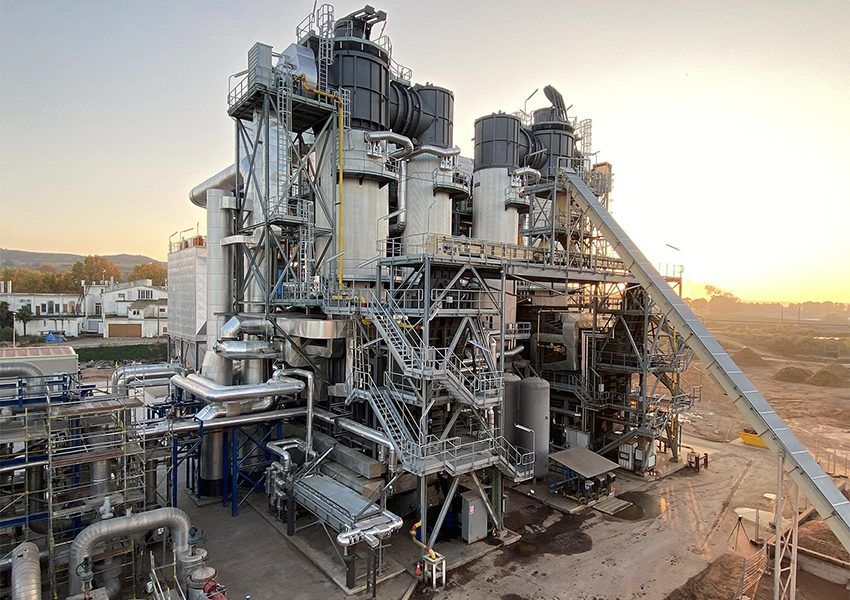 La instalación térmica de SUGIMAT para la Termosolar Borges  funciona a pleno rendimiento