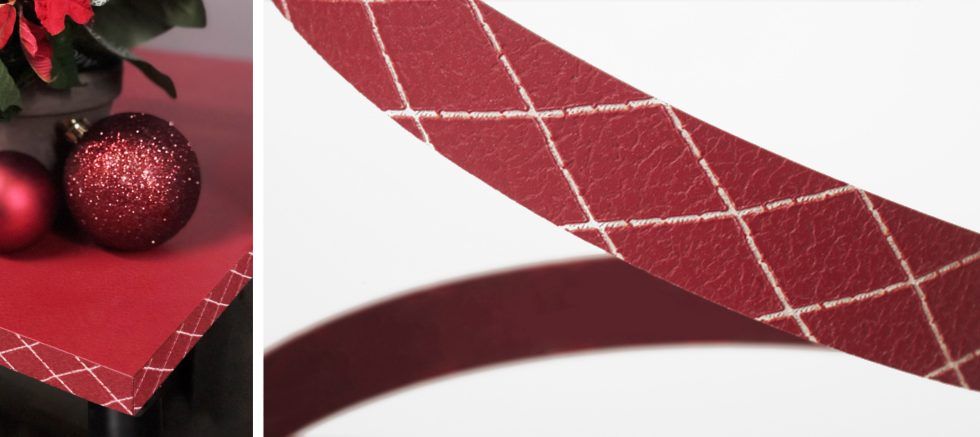 Canto costura rombos de CANTISA, inspirado en la alta decoración