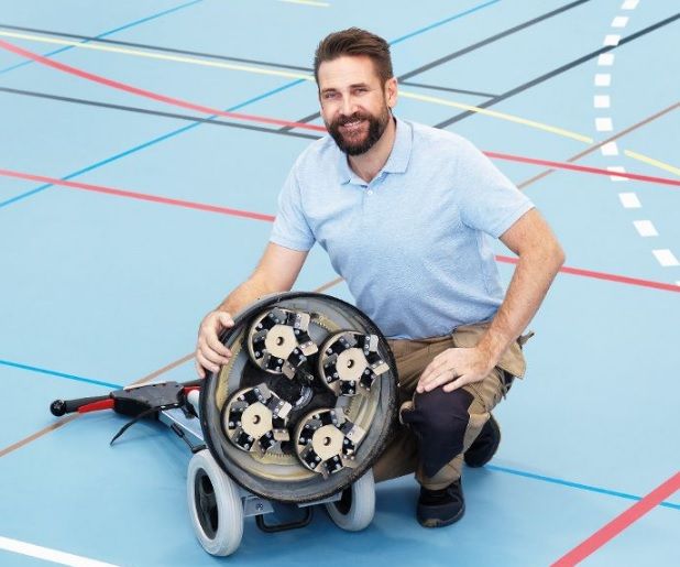 Cuchilla de Diamante BONA, un nuevo avance para los suelos resilientes