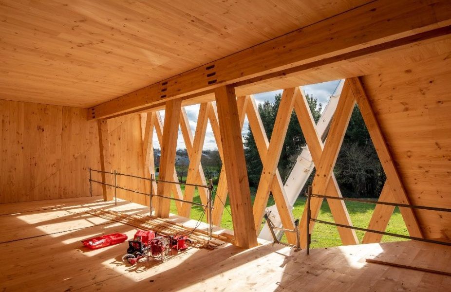 EGOIN construye el primer edificio verde de Galicia