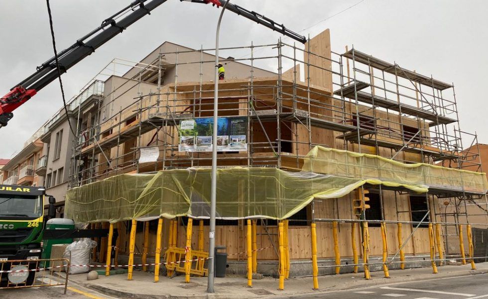 HOUSE HABITAT construye el edificio plurifamiliar de madera más alto de Baleares