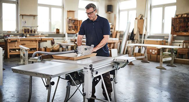 Sierra circular de mesa TKS 80, de FESTOOL