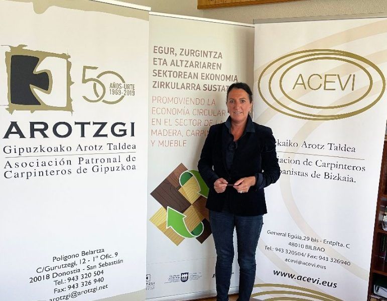 “Existe escasez de mano de obra en las empresas de carpintería y mueble de Vizcaya y Guipúzcoa”