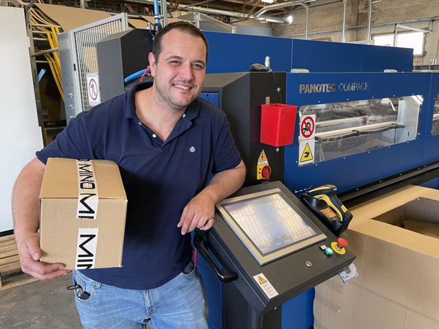 PANOTEC ya embala los productos de MASARMARIO y MINO COCINAS