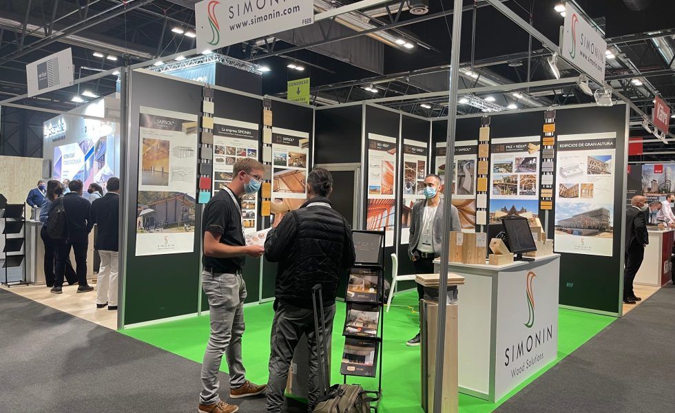 SIMONIN exhibió en REBUILD sus soluciones de madera para la construcción