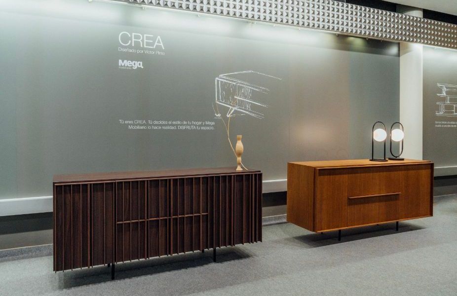 MEGA MOBILIARIO presenta su nueva colección CREA de muebles de salón