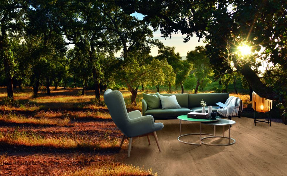 Suelos EGGER Comfort con corcho