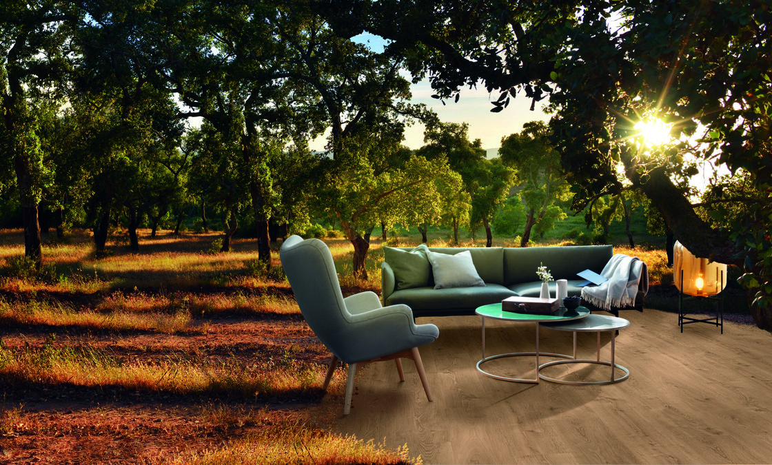 Suelos EGGER Comfort con corcho