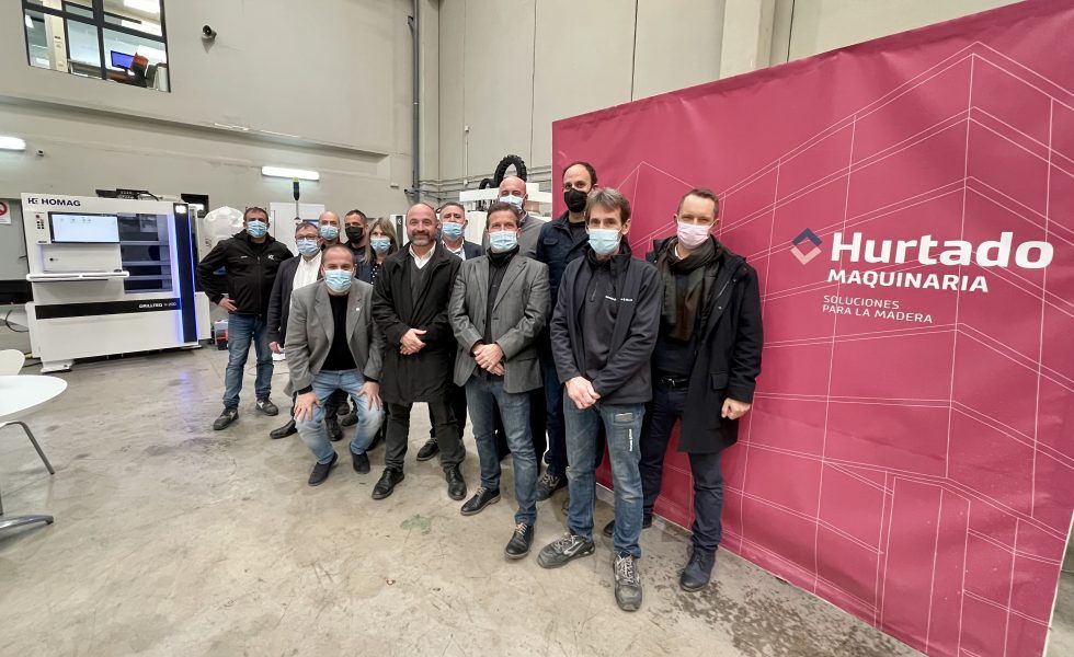 Gran éxito de las jornadas de maquinaria para la madera HURTADO – HOMAG