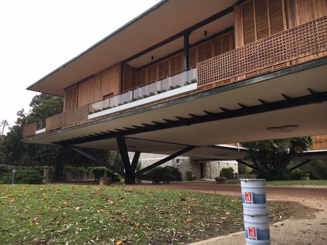 Los barnices al agua de ILVA, protagonistas en la restauración de la Villa del Gombo