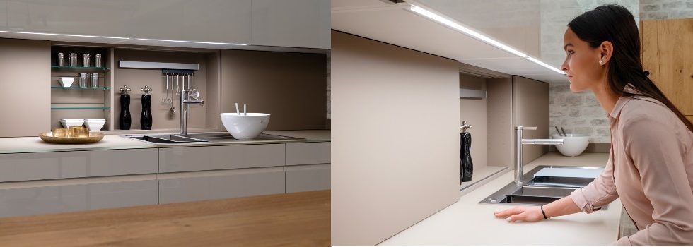 HÄFELE desarrolla una lente que aumenta la iluminación de tu cocina