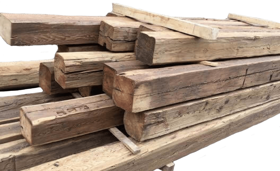 Madera vieja recuperada