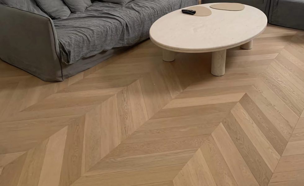 Suelo de madera multicapa WOODCOVER CHEVRON