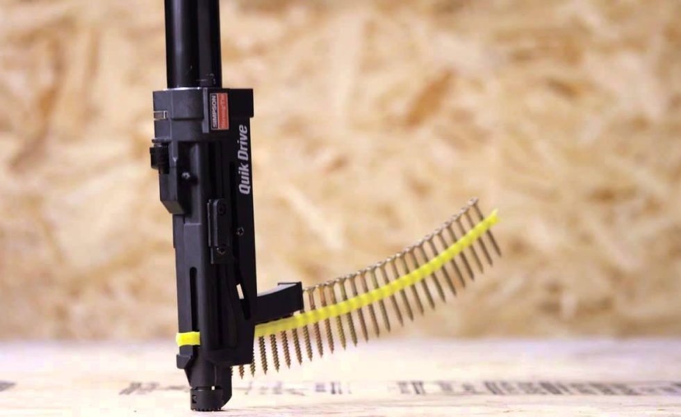 Cargadores y tornillos en cinta QUIKDRIVE