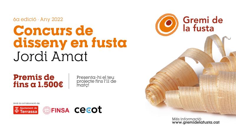 GABARRÓ anima a participar en el 6º Concurso de diseño en madera Jordi Amat