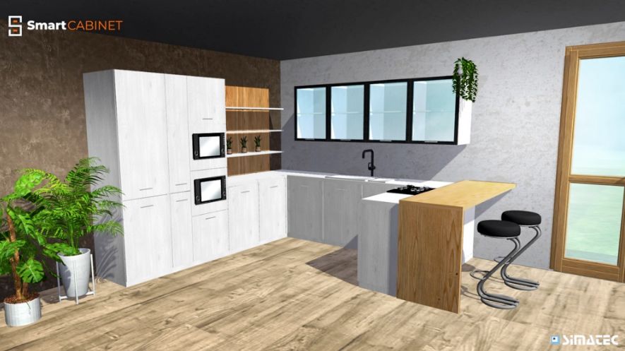 SIMATEC presenta SMART CABINET en FERIA HABITAT VALENCIA