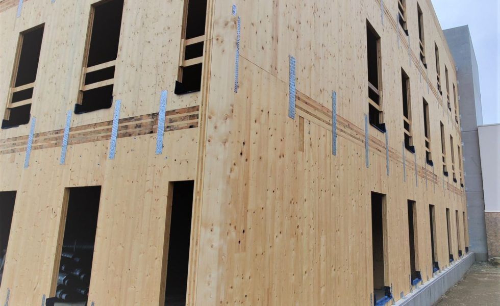 Conexiones exteriores madera-madera