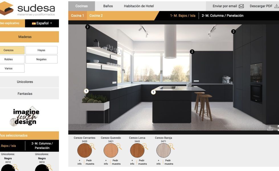 Nuevo configurador de SUDESA