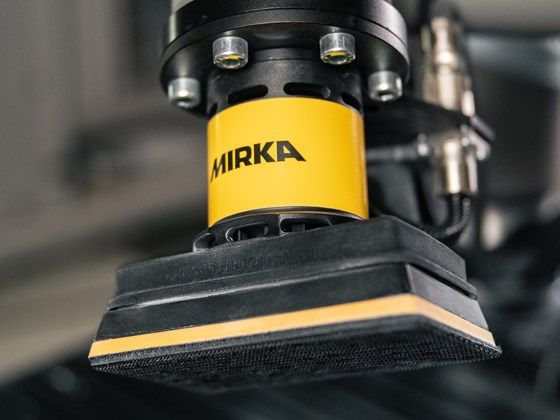 MIRKA presentará en FIMMA-Maderalia sus principales novedades de lijado