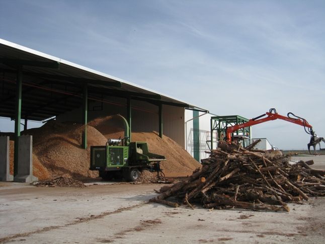 Castilla y León impulsa un nuevo centro logístico de biomasa forestal en ALAR DEL REY