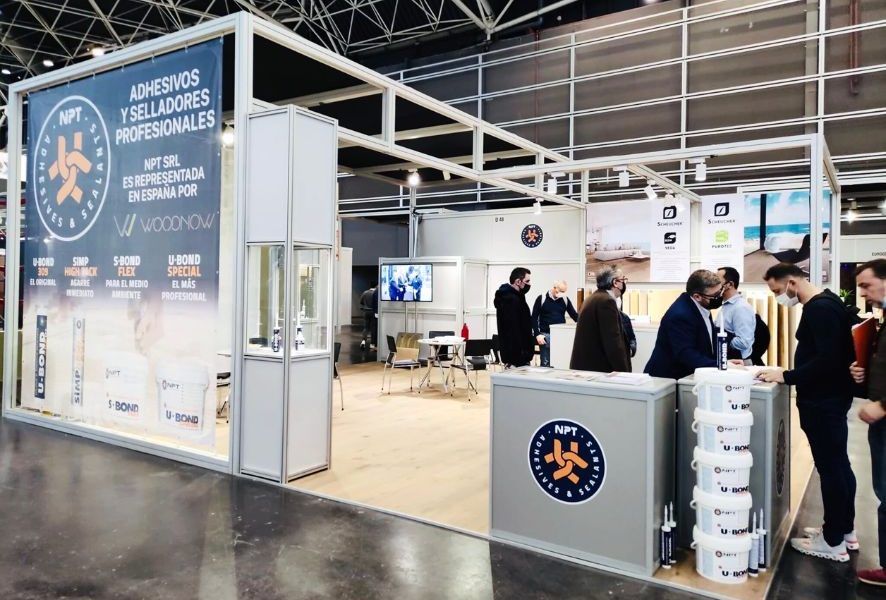 NPT Srl presentó en Maderalia sus nuevos adhesivos de poliuretano